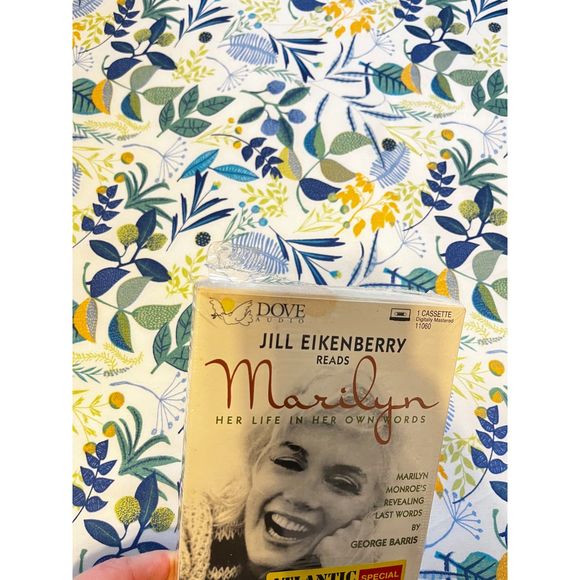 Jill Elkenberry Reads Marilyn Her Life in Her Own Words Cassette Marilyn Monroe - Picture 2 of 3